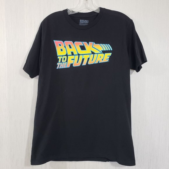 Back to the Future Big Logo Universal Studios Movie T-shirt - Picture 2 of 6
